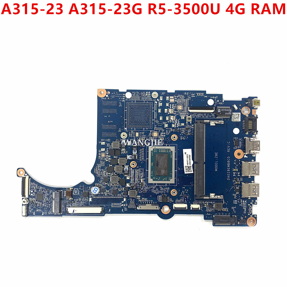 Ram Memory Module - สำหรับ ACER Aspire A315-23เมนบอร์ดแล็ปท็อป A315-23G DA0Z8EMB8C0