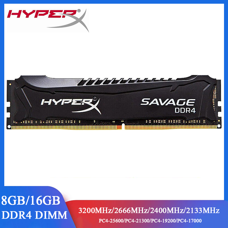 Ddr4 2400Mhz - HYPERX SAVAGE หน่วยความจำ DDR4 RAM 16GB