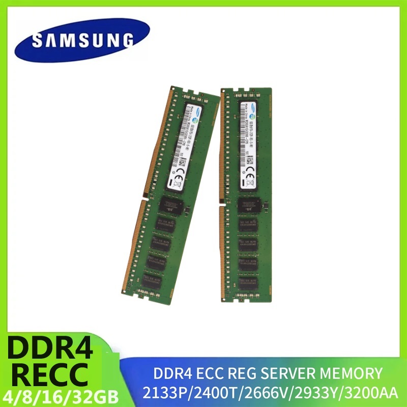 แรมเซิร์ฟเวอร์ Samsung DDR4 32 - Ddr4 2400Mhz บทวิจารณ์และราคา