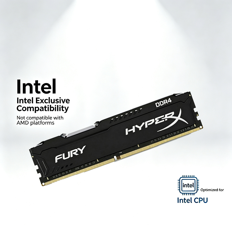 HyperX Fury แรม DDR4 ขนาด 4GB  - Ddr4 2400Mhz บทวิจารณ์และราคา
