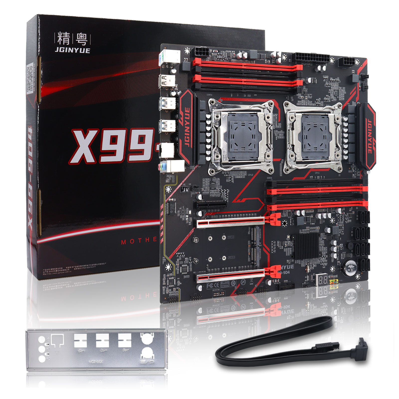 JGINYUE X99‑9D4 เมนบอร์ดเซิร์ฟ - Ecc Ram Server บทวิจารณ์และราคา