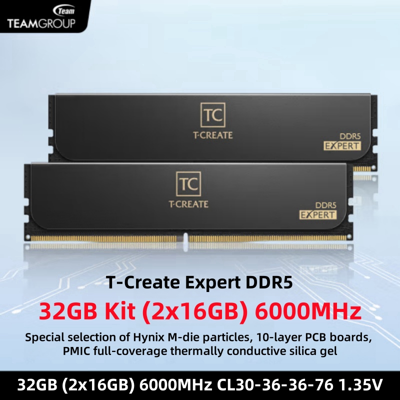 TEAMGROUP T-Create Expert CL30 - Ram Memory Module บทวิจารณ์และราคา