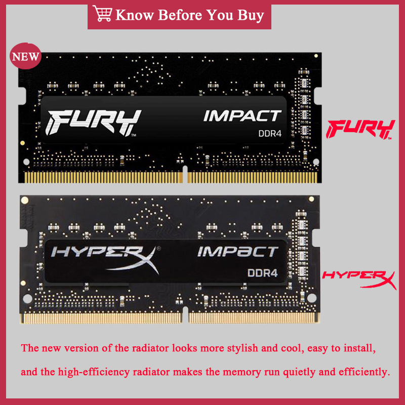 DDR4 FURY Impact RAM 16GB 8GB  - Ram Memory Module บทวิจารณ์และราคา